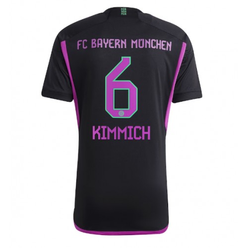 Bayern Munich Joshua Kimmich #6 Bortedrakt 2023-24 Kortermet Bayern Munich Joshua Kimmich #6 Bortedrakt 2023-24 Kortermet